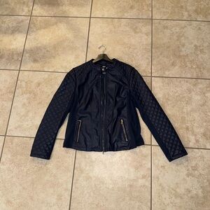 Miss Lili Vintage OG Dark Blue Gold Fancy Jacket Coat